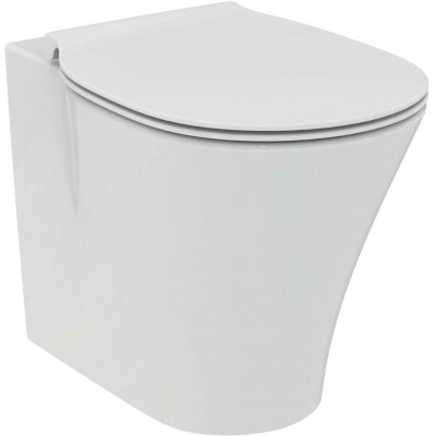 Ideal Standard Connect Air Aquablade унитаз соло пристенный с тонким сиденьем микролифт, белый