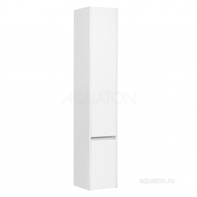 Шкаф - колонна Aquaton Стоун правый белый