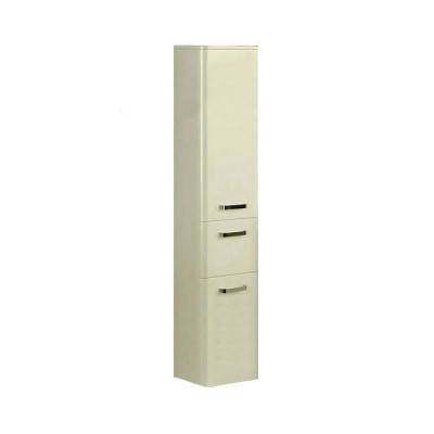 Шкаф-колонна подвесная "Валенсия", левая, белый жемчуг