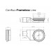 Душевой лоток Pestan Confluo Frameless Line 560 White Glass