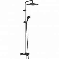 HG Vernis Shape Showerpipe 240 термостатическая душевая система, матовый черный