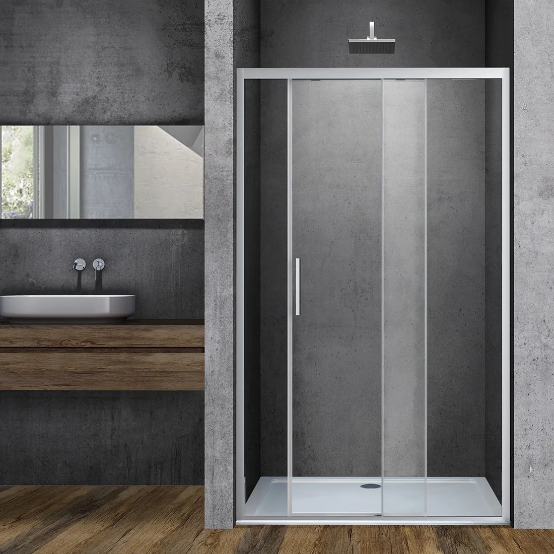Душевая дверь VINCEA Soft VDS-3SO — душевая дверь VINCEA