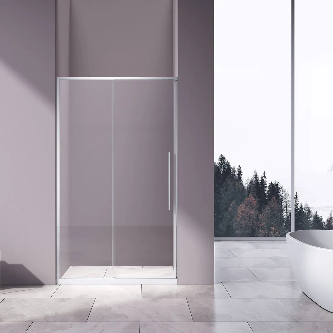 Душевая дверь VINCEA Slim-N VDS-4SN — душевая дверь VINCEA