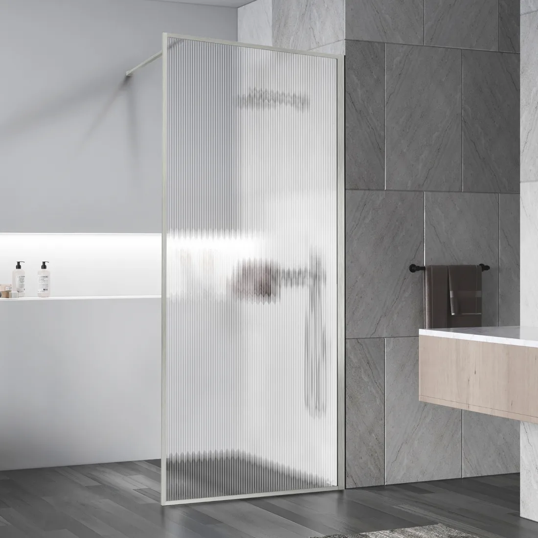 Душевая перегородка VINCEA Walk-In VSW-1HP — душевая перегородка VINCEA