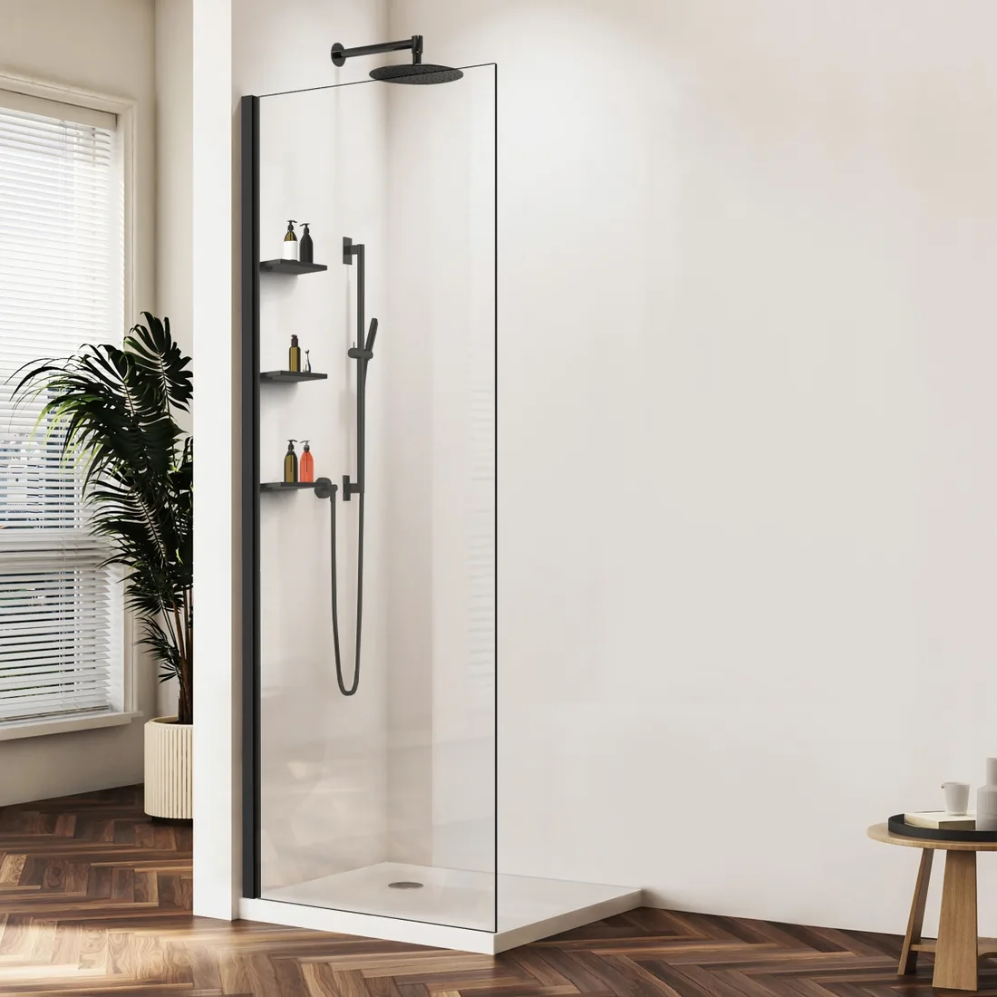 Душевая перегородка VINCEA Walk-In VSW-1HWS — душевая перегородка VINCEA