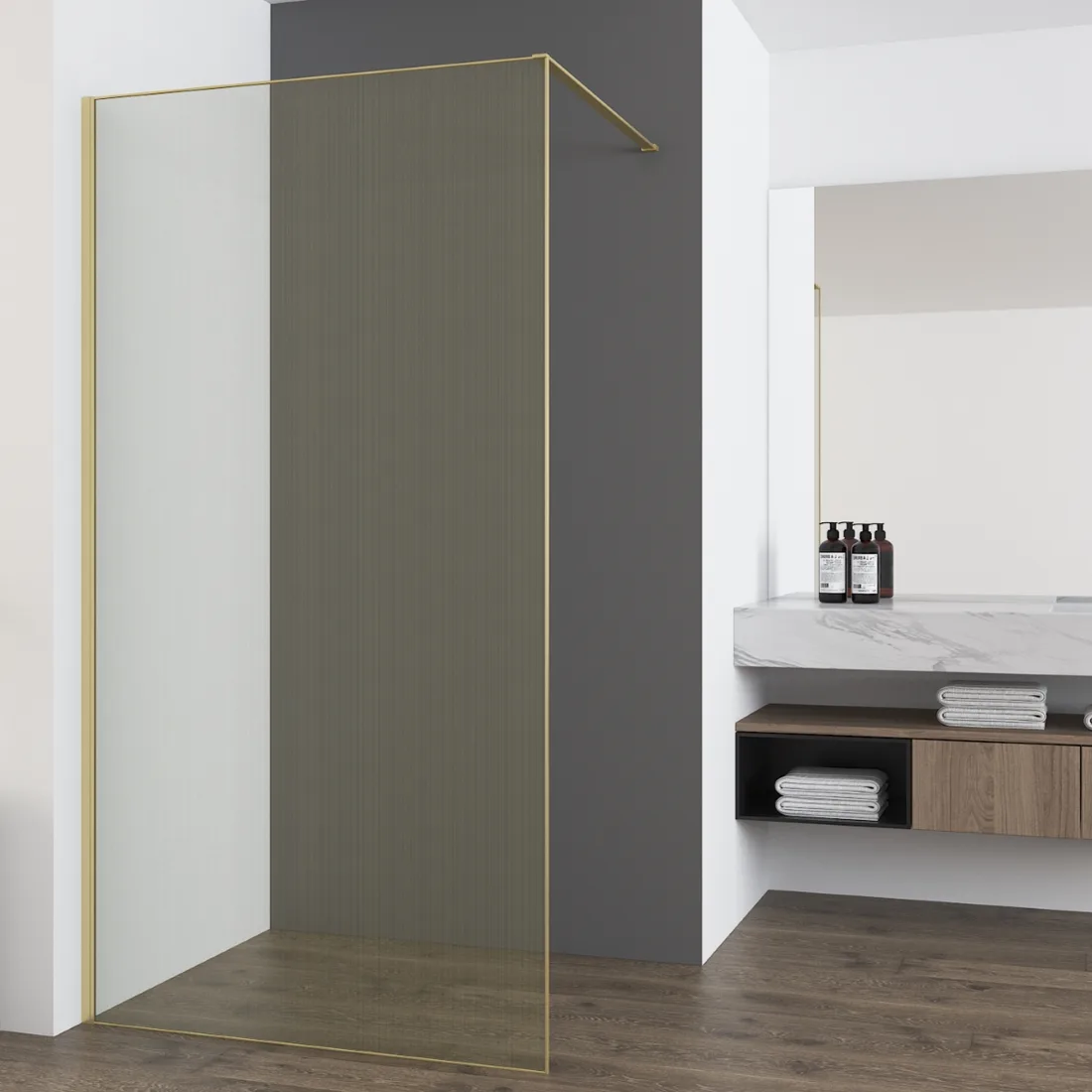 Душевая перегородка VINCEA Walk-In VSW-7HS — душевая перегородка VINCEA