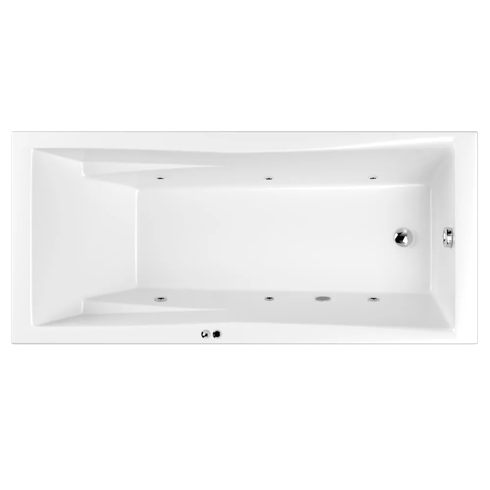 PALACE 170×75 — гидромассажная ванна, WHITECROSS