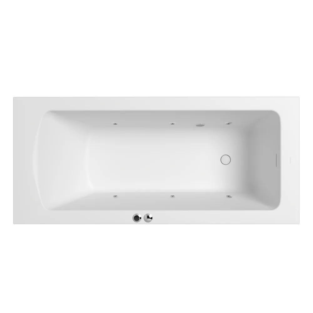 COIN 170×75 — гидромассажная ванна, WHITECROSS