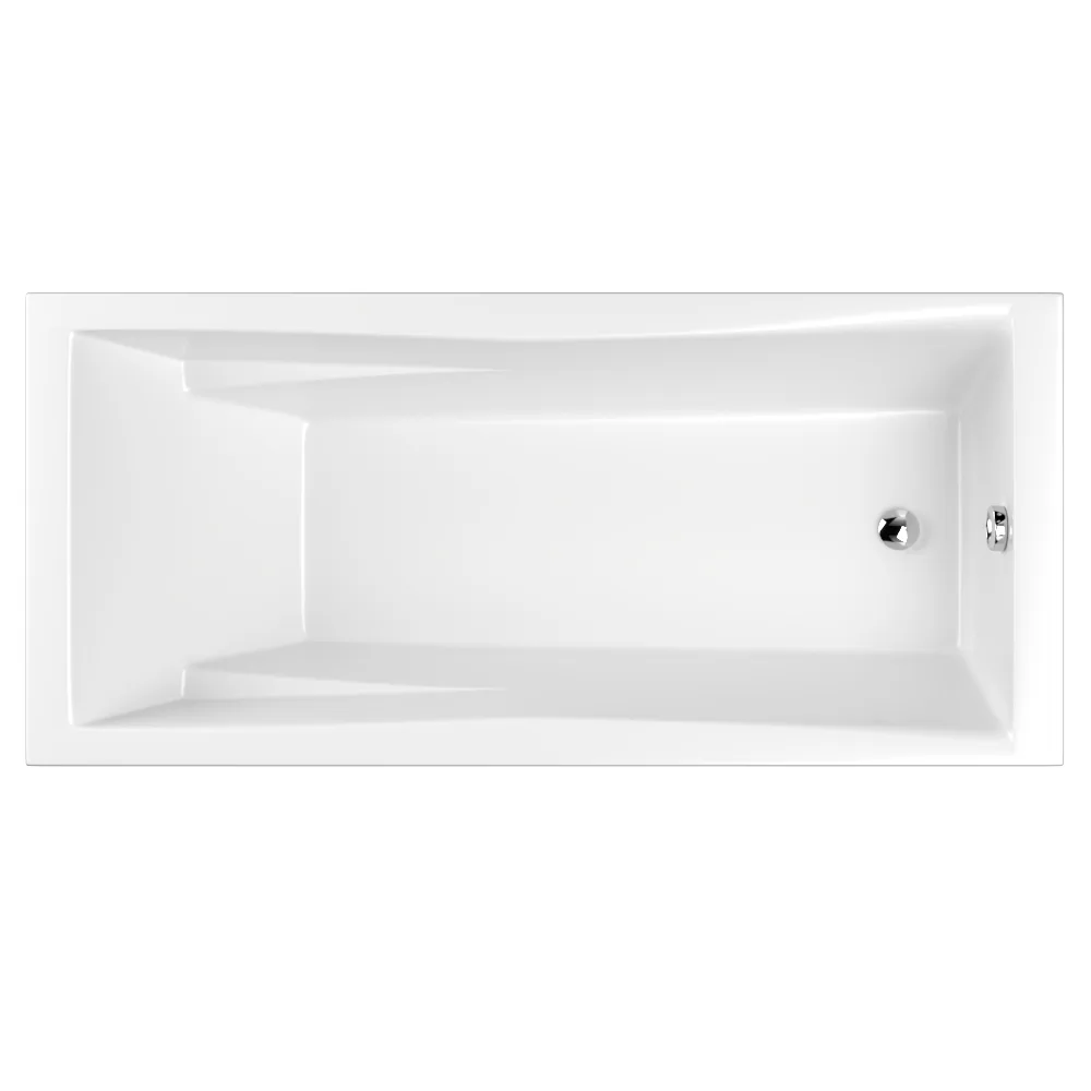 PALACE 180×80 — акриловая ванна WHITECROSS, пристенная