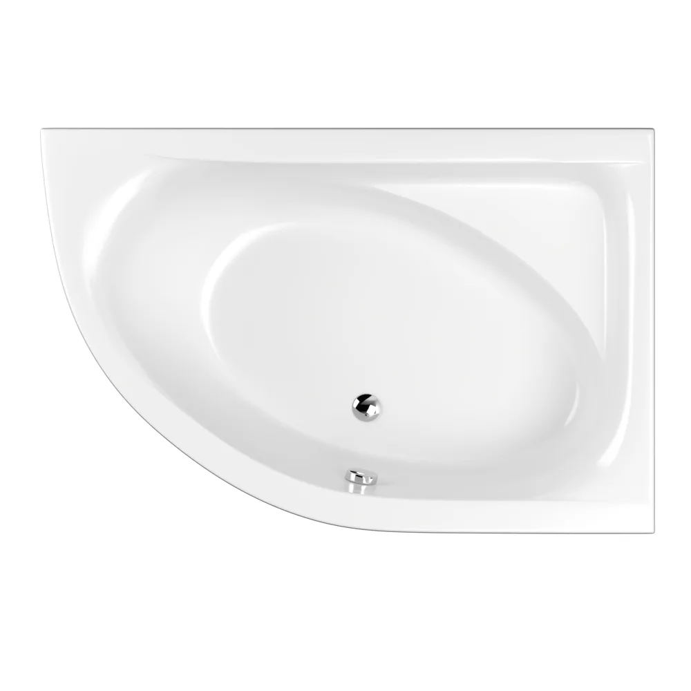 AQUARELLA 170×110 — акриловая ванна WHITECROSS, угловая